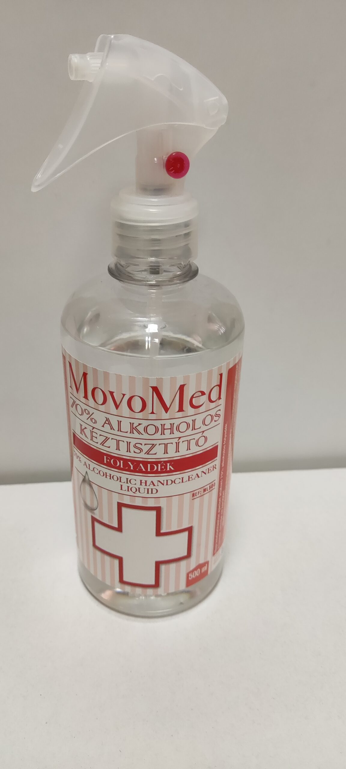 MovoMed 70% alkoholos kéztisztító folyadék