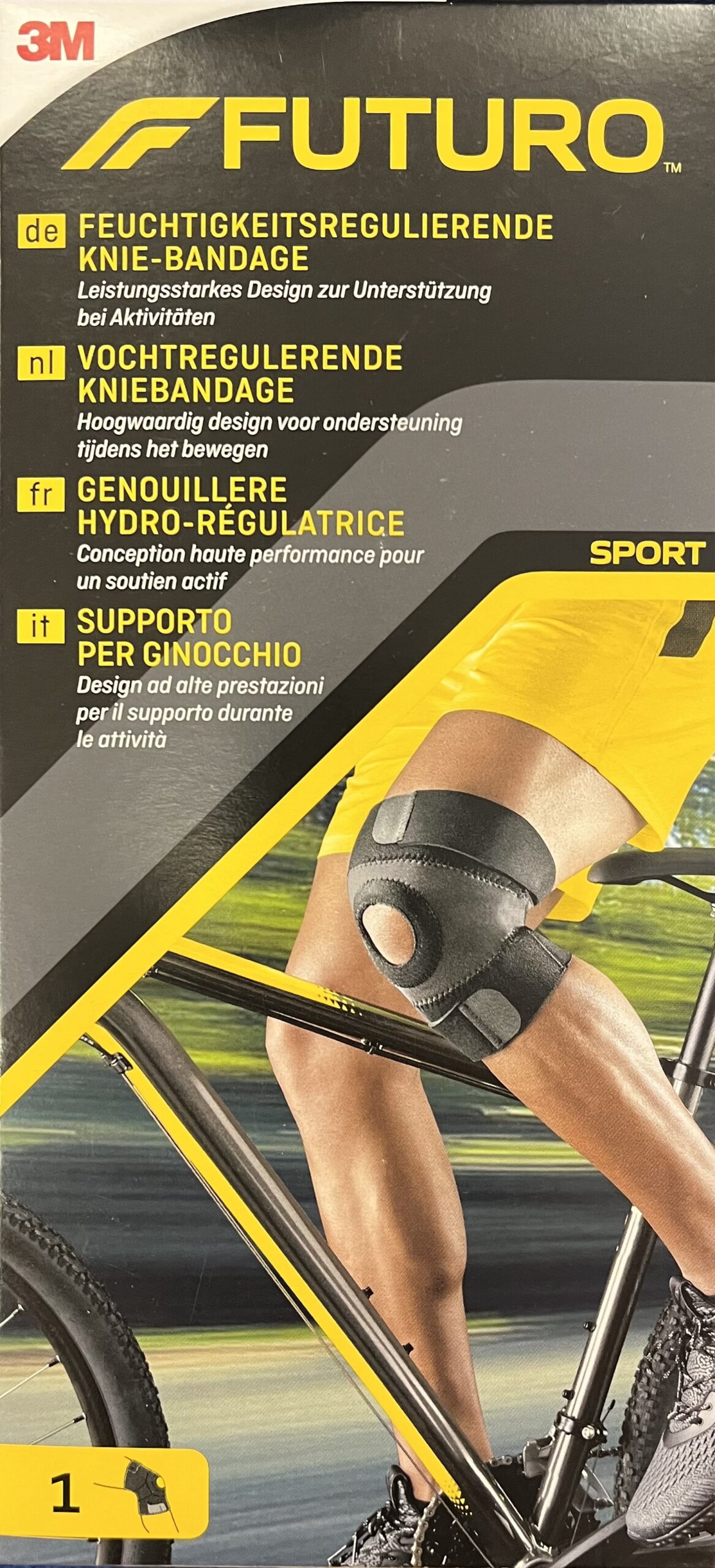 Futuro Sport Verejték Kontroll lélegző térdrögzítő
