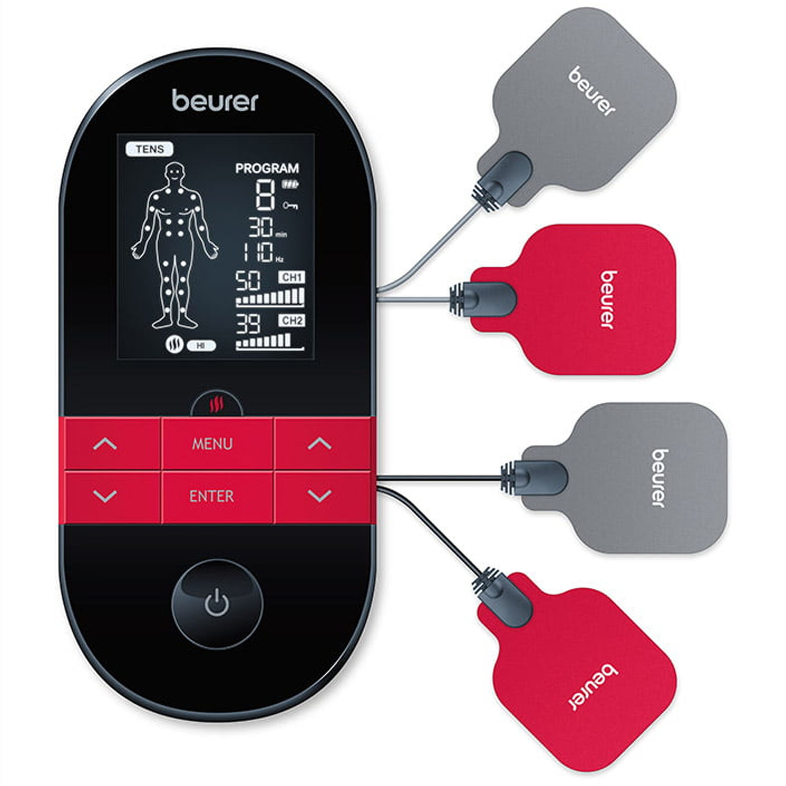 Beurer EM59 HEAT digitális TENS/EMS melegítő funkcióval