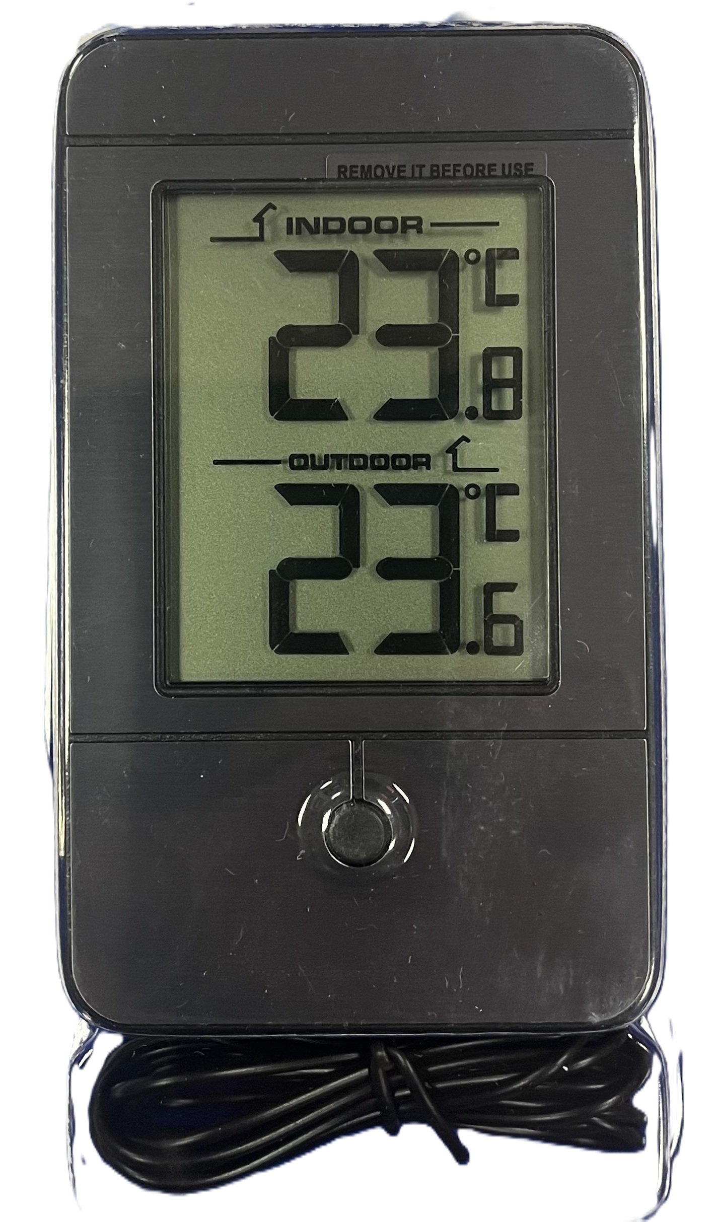 Minimum-maximum külső-belső hőmérő