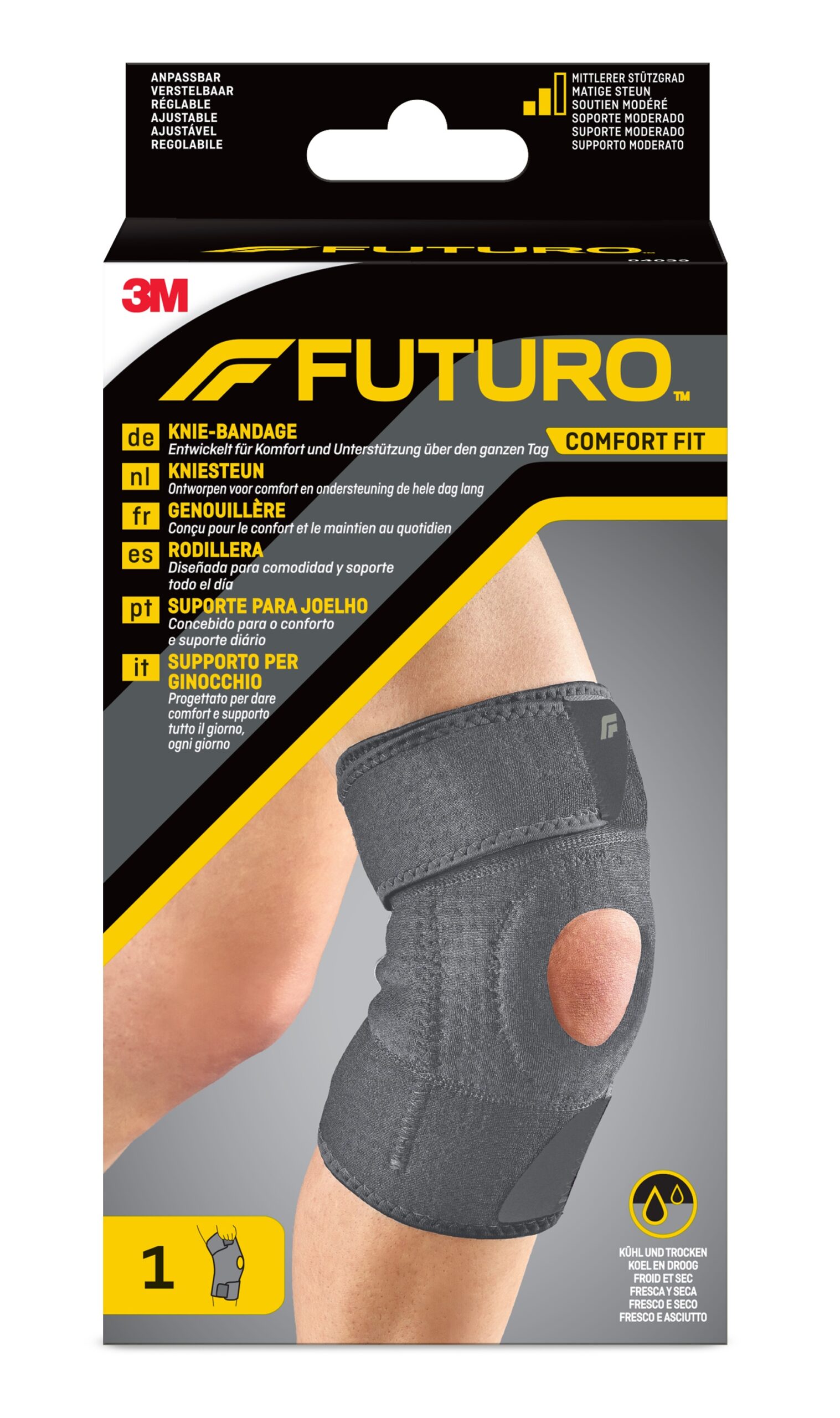 FUTURO™ Comfort Fit térdrögzítő 04039 – állítható