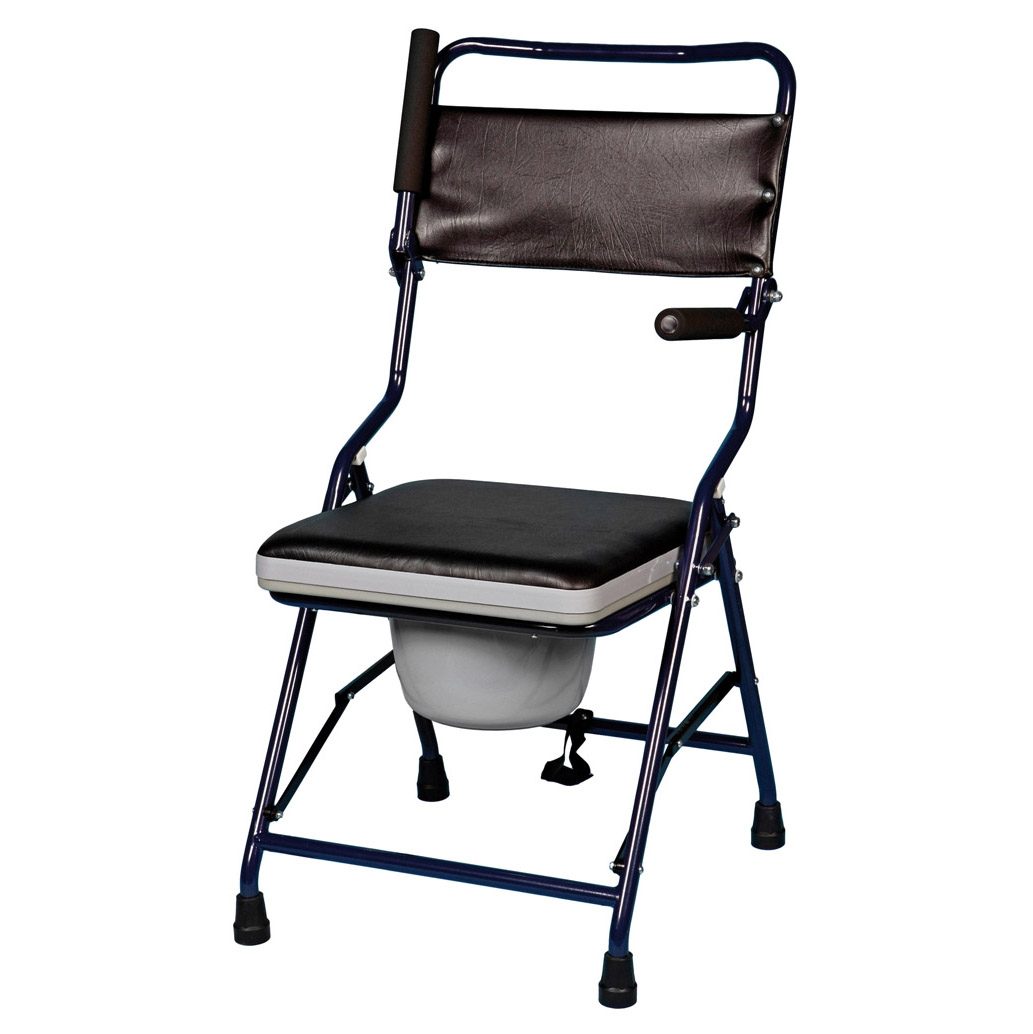 B 4322 FIX (összecsukható) szobai WC felhajtható kartámasszal (akciós)